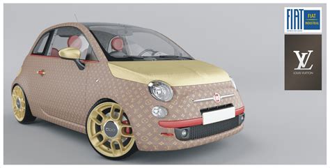 fiat 500 louis vuitton